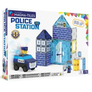 Magna-Tiles: Magnetická stavebnice Police Station 35 dílů