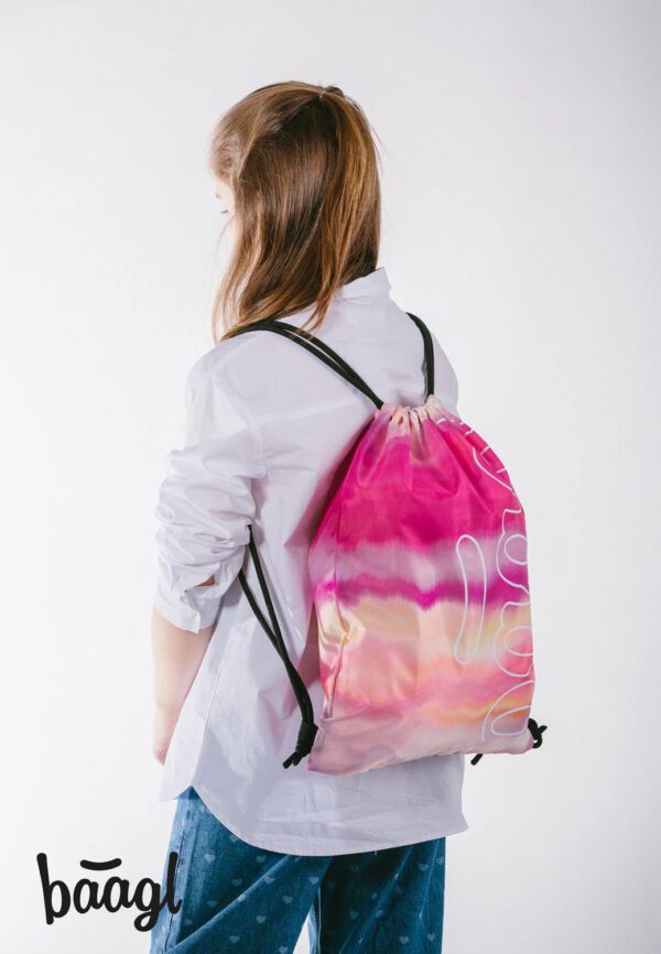 sacek skate pink stripes 552643 42