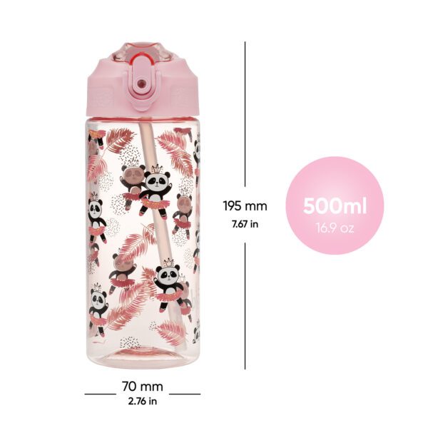 tritanova lahev na piti s brckem panda 500 ml 949654 44
