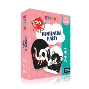 Kvído: Kontrastní karty - Zvířátka