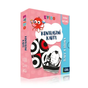 Kvído: Kontrastní karty - Tvary a rodina