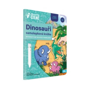 Kouzelné čtení: Samolepková knížka Dinosauři