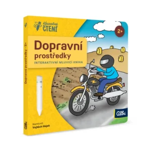 Kouzelné čtení: Minikniha pro nejmenší - Dopravní prostředky