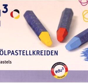 EDU – Olejové voskovky JUMBO (12 ks)