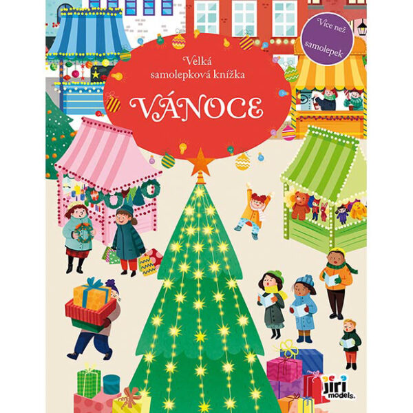 0008548 velka samolepkova knizka vanoce