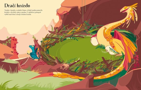 0008899 velka samolepkova knizka draci