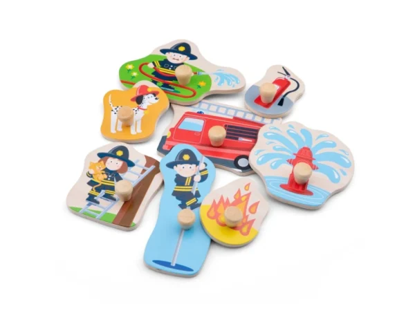 CLAS 10433 drevene vkladaci puzzle 2