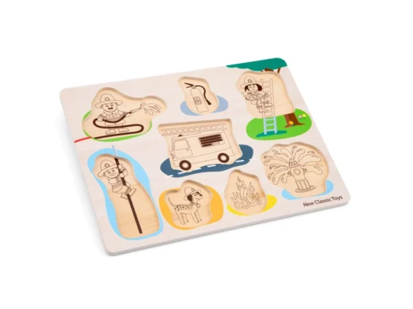 CLAS 10433 drevene vkladaci puzzle 5