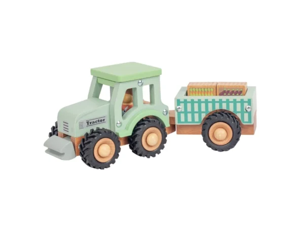 CLAS 11944 traktor s valnikem a nakladem