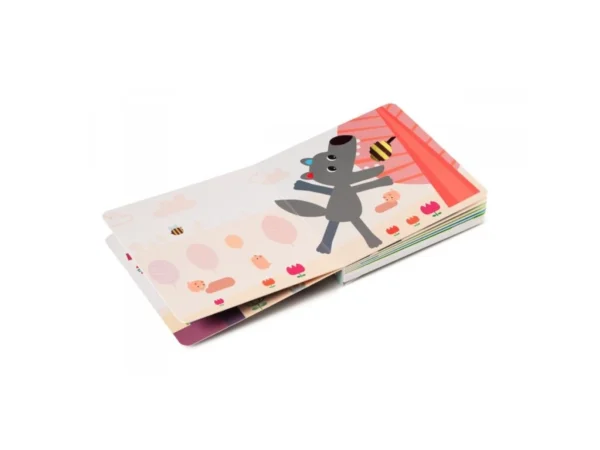 LILLI 83188 XX lilliputiens hmatova a zvukova kniha chytra mala zviratka 2