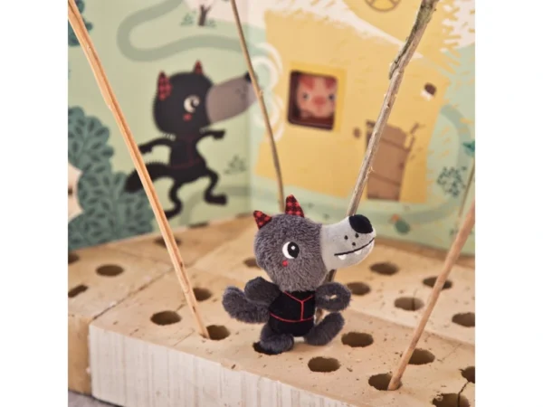 LILLI 83410 lilliputiens knizka s postavickou tri prasatka 11