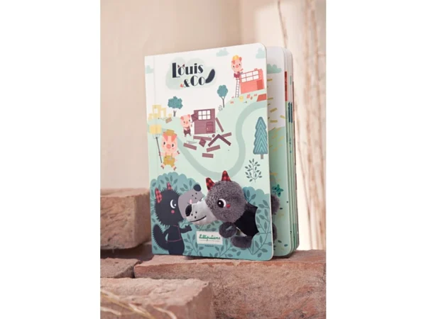 LILLI 83410 lilliputiens knizka s postavickou tri prasatka 14