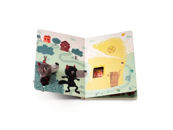 LILLI 83410 lilliputiens knizka s postavickou tri prasatka 2