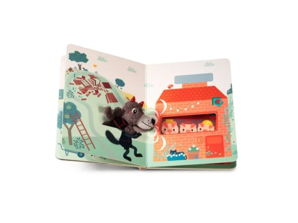 LILLI 83410 lilliputiens knizka s postavickou tri prasatka 5