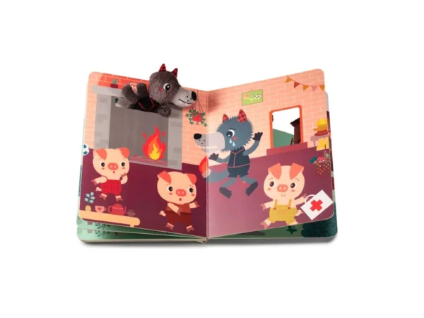 LILLI 83410 lilliputiens knizka s postavickou tri prasatka 7