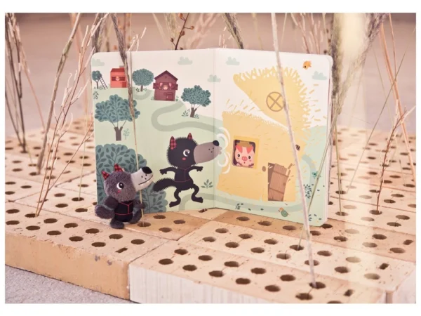 LILLI 83410 lilliputiens knizka s postavickou tri prasatka 9