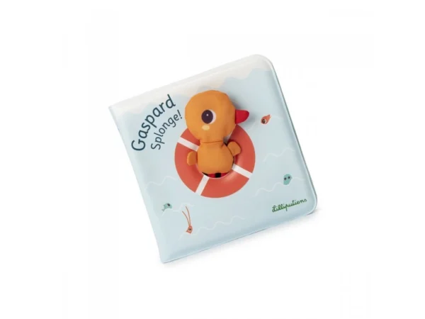 LILLI 83456 lilliputiens kouzelna knizka do vany kacer gaspard