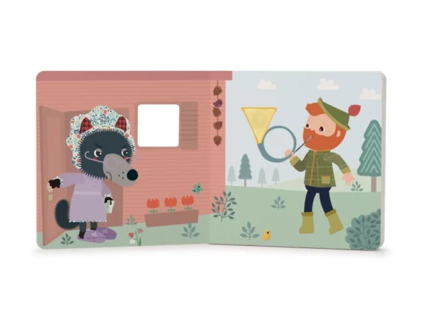 LILLI 83474 lilliputiens hmatova a zvukova kniha vlk ludvik 2