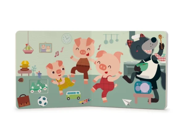 LILLI 83474 lilliputiens hmatova a zvukova kniha vlk ludvik 4