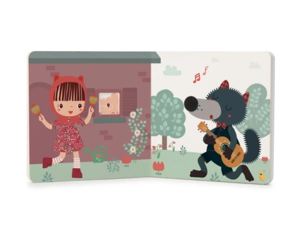 LILLI 83474 lilliputiens hmatova a zvukova kniha vlk ludvik 6