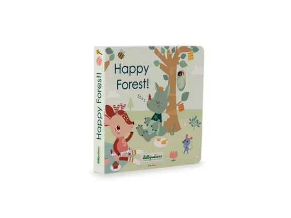 LILLI 83475 lilliputiens hmatova a zvukova kniha vesely les 2