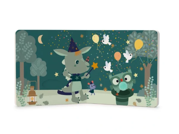 LILLI 83475 lilliputiens hmatova a zvukova kniha vesely les 5