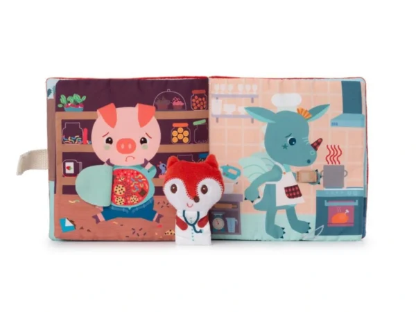 LILLI 83534 lilliputiens textilni knizka s prstovou loutkou doktorka alice 5