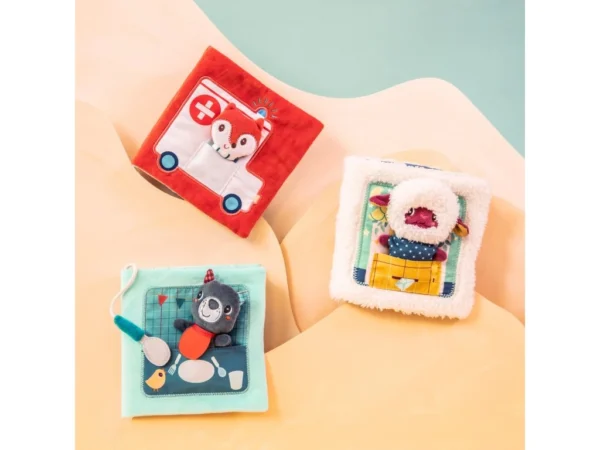 LILLI 83534 lilliputiens textilni knizka s prstovou loutkou doktorka alice 9