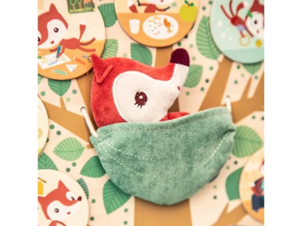 LILLI 83545 lilliputiens magneticky vyukovy strom muj den s liskou alici 5