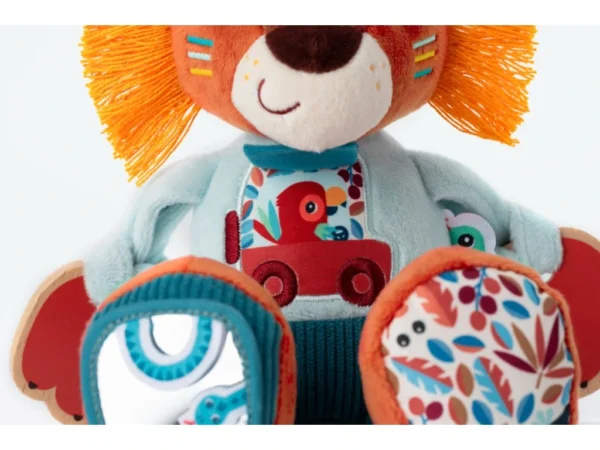 LILLI 83550 textilni hracka s aktivitami lev jack 3