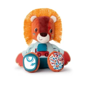 Lilliputiens - Textilní hračka s aktivitami: lev Jack