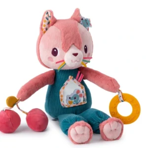 Lilliputiens - Textilní hračka s aktivitami: kočička Jeanne