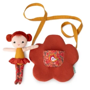 Lilliputiens - kabelka ve tvaru srdce s panenkou Adele