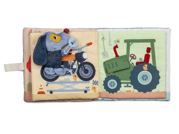 LILLI 83585 textilni knizka pejsek jules v garazi 4