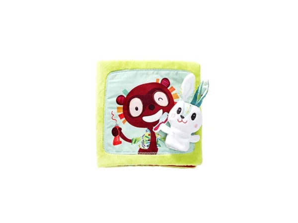 LILLI 86831 XX textilni knizka kralicek zubarem