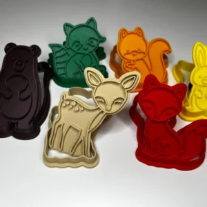 Razítka 2v1: Zvířatka z lesa