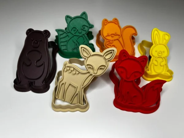 zviratka z lesa sada 2v1 2