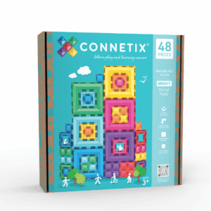 CONNETIX Magnetická stavebnice - Bright Portal Pack (48 ks)