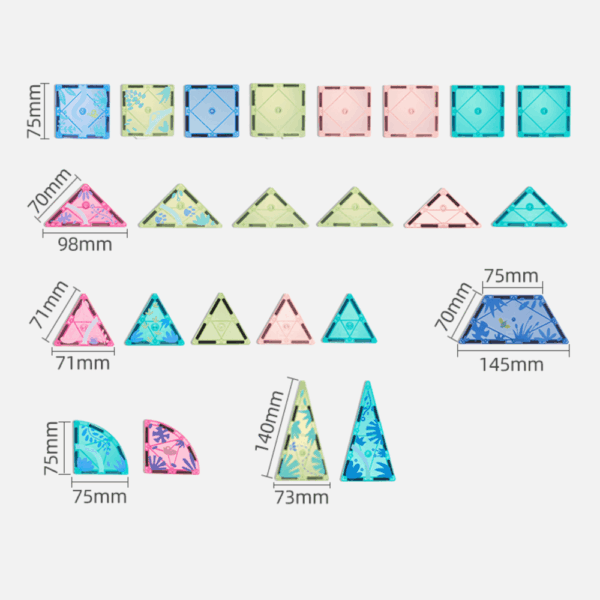 CT6399 magneticka stavebnice zviratka 8