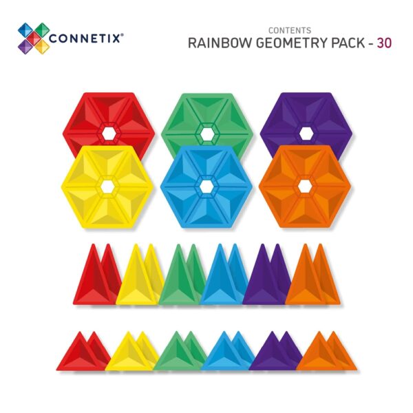 CT Box Contents Rainbow Geometry 30