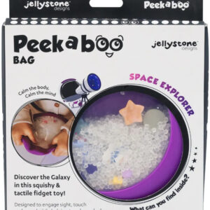 Jellystone Designs - Peekaboo senzorická kapsa: Galaxie