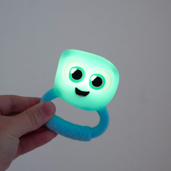 eng pl Glo Pals rattle teether glowing in the dark motion activated Blair blue 291 3
