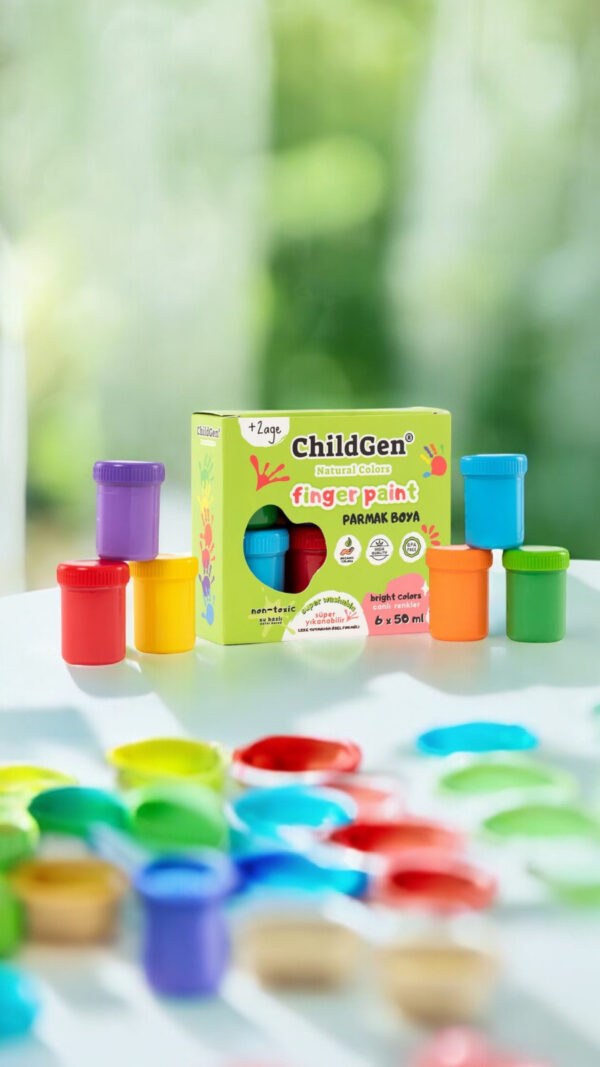 ChildGen pratelne prstove barvy 5