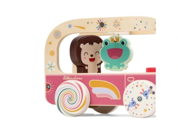 LILLI 83891 dreveny autobus jednorozec 3