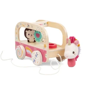 Lilliputiens – Dřevěný autobus jednorožec Lena