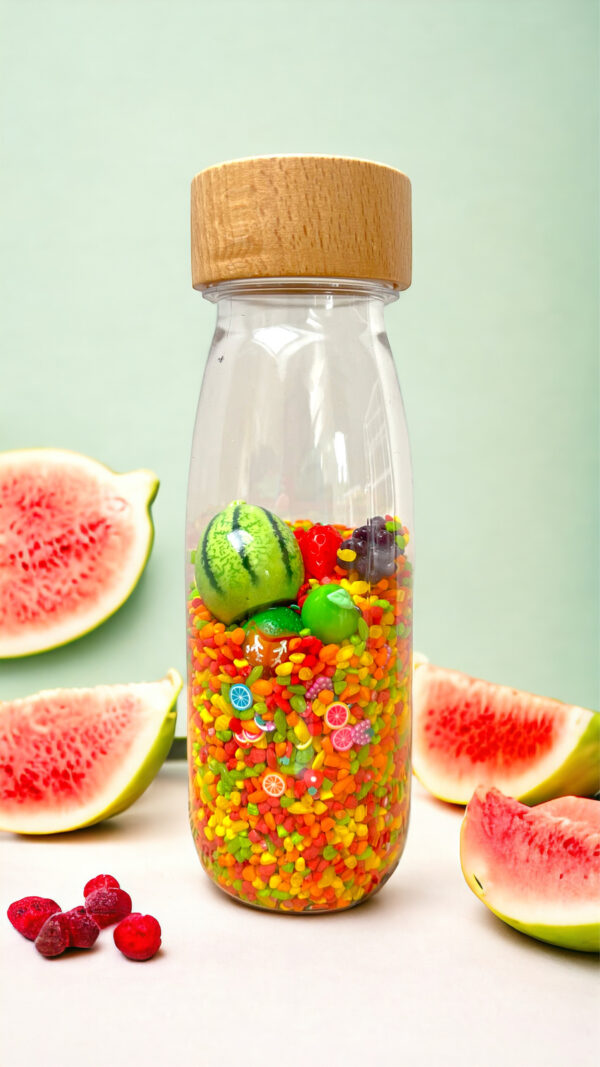 Petit Boum senzoricka lahev zvukova ovoce 6