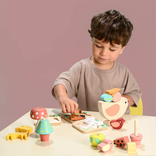 24 mths playset with boy