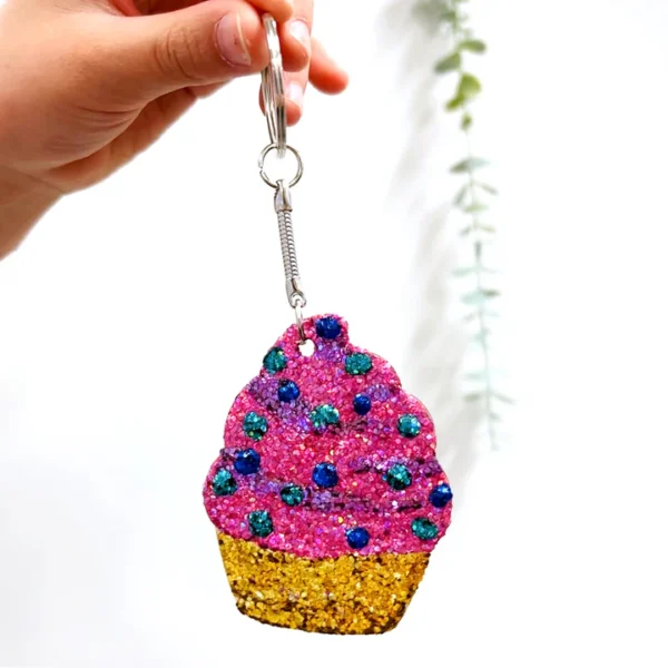 Glitter Goo Bag Charms Tiger Tribe c still 15 Sq