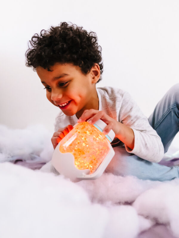 Glo Pals Sensory Play Jar Cozy Cloud 465 3