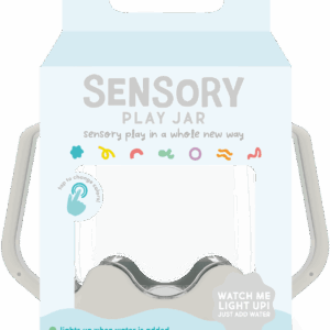 Glo Pals - senzorická láhev ŠEDÁ